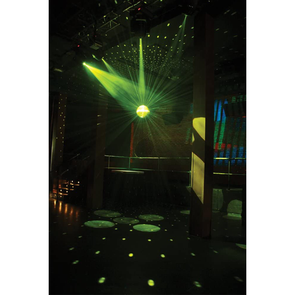 American DJ Party Club Glass Mirror Disco Ball, 20 Inch & Mirror Ball Motor