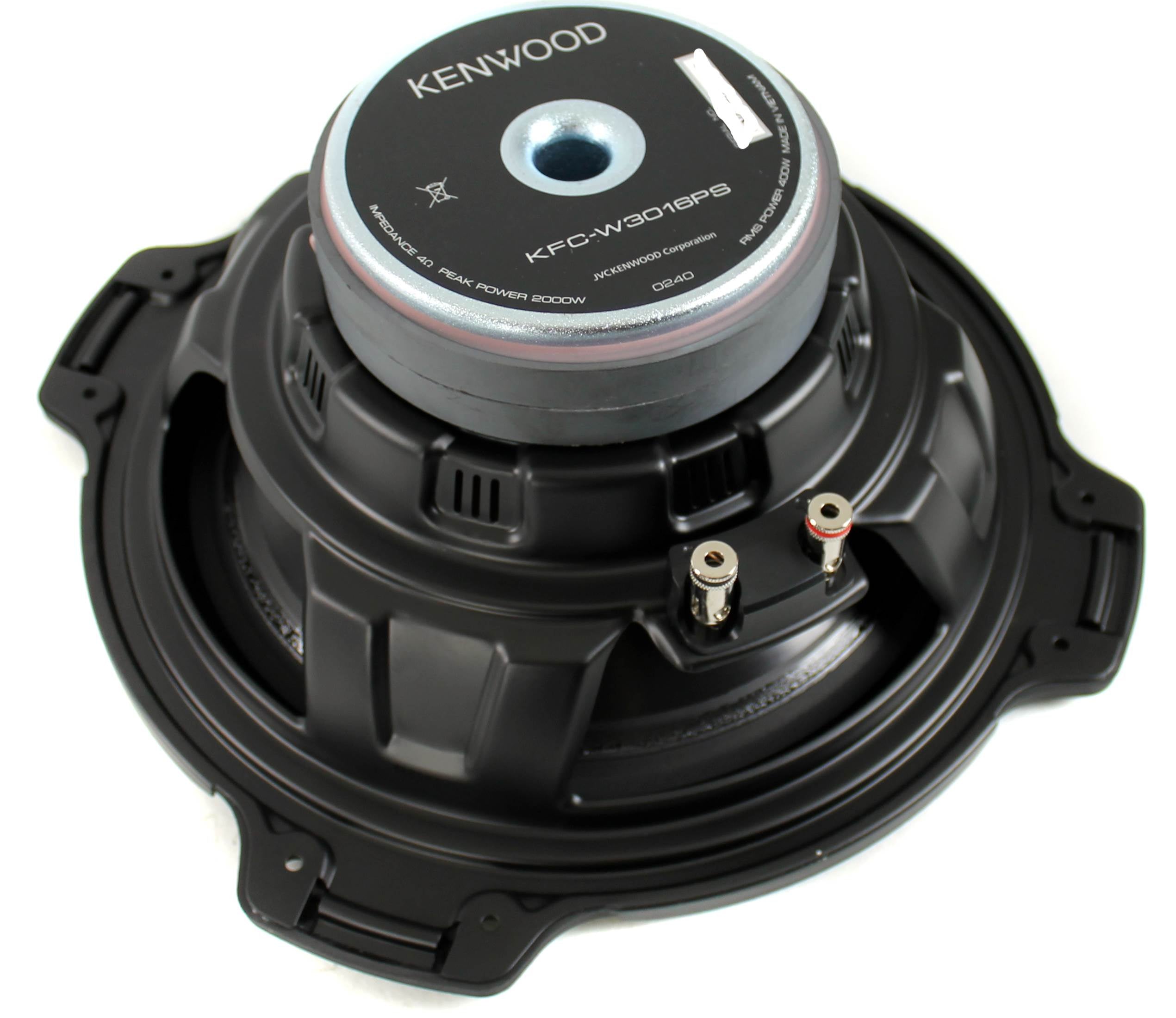 Kenwood KFC-W3016PS 12 Inch 2000W Subwoofers + Dodge Ram Quad Cab '02-New Box