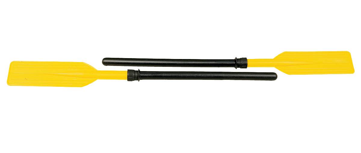Bestway Lightweight Plastic 45" Deluxe Ribbed Blade Rowing Oar - Two Pair Set