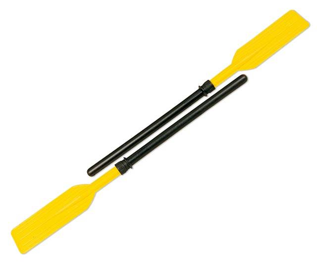 Bestway Lightweight Plastic 45" Deluxe Ribbed Blade Rowing Oar - Two Pair Set