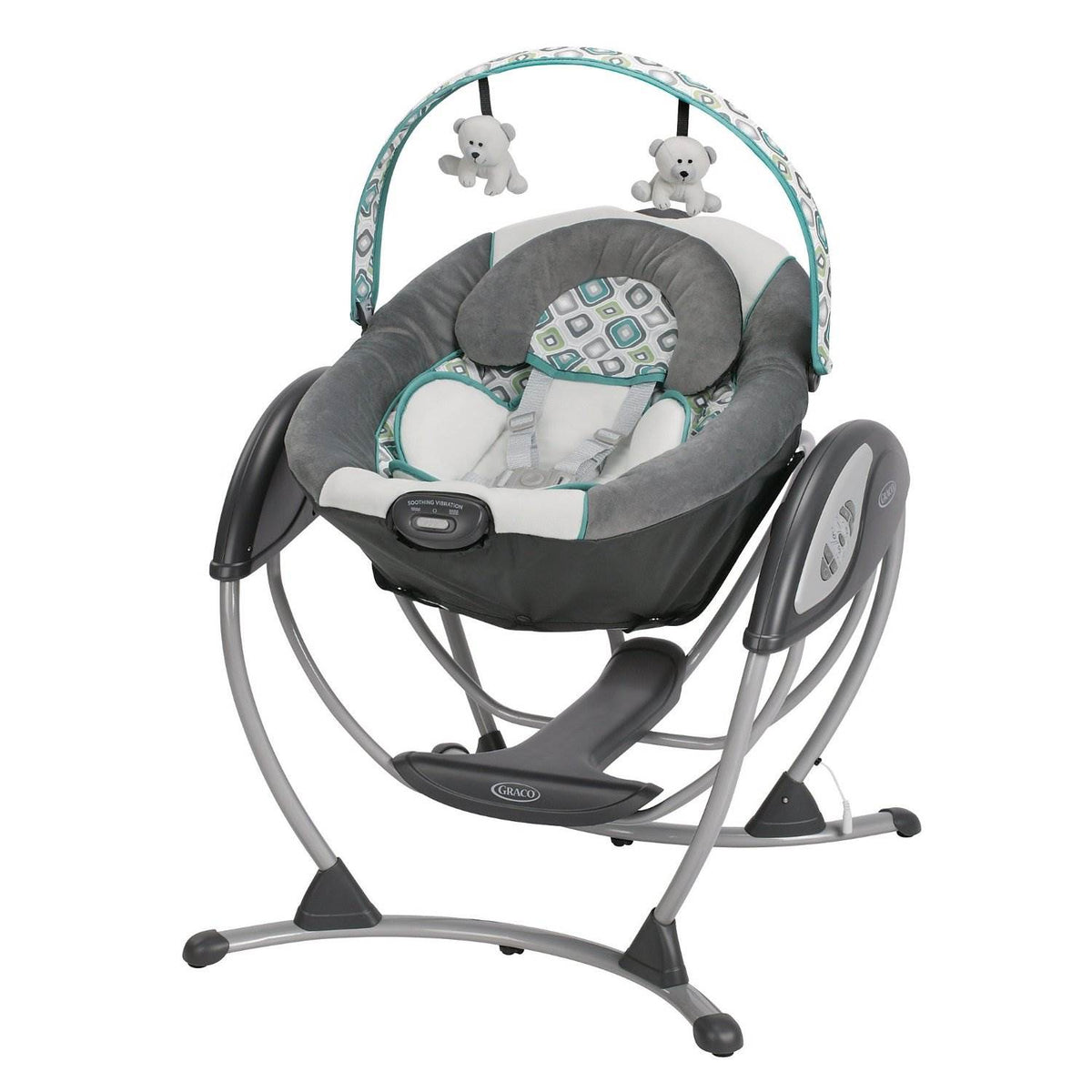 Graco Pack 'n Play Playard Portable Napper Changer & Glider LX Swing, Affinia