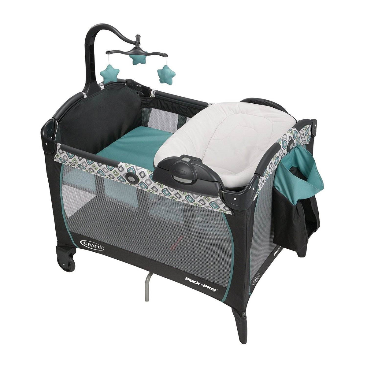 Graco Pack 'n Play Playard Portable Napper Changer & Glider LX Swing, Affinia