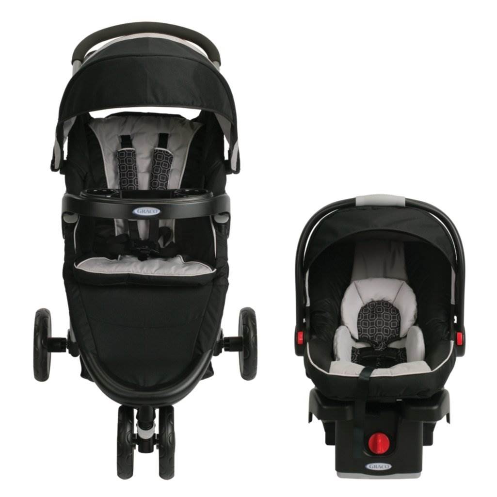 Graco FastAction Fold Sport Travel System, High Chair & Playard - Pierce