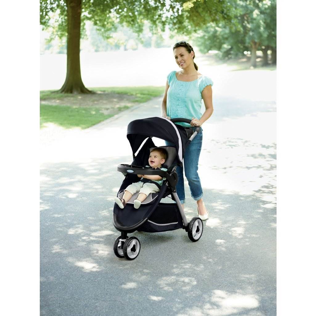 Graco FastAction Fold Sport Travel System, High Chair & Playard - Pierce