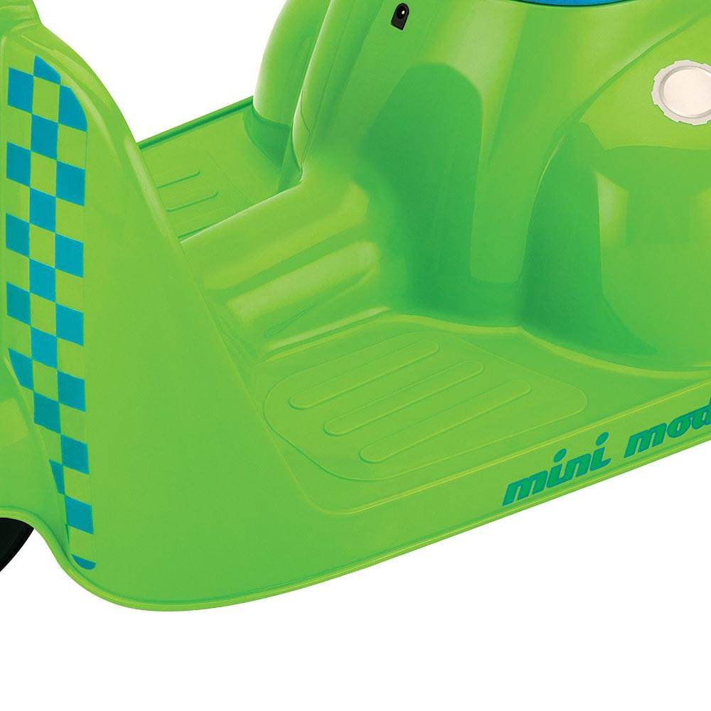 Razor Jr. Mini Mod Electric Scooter Rid-On Little Kids Moped, Green - Open Box