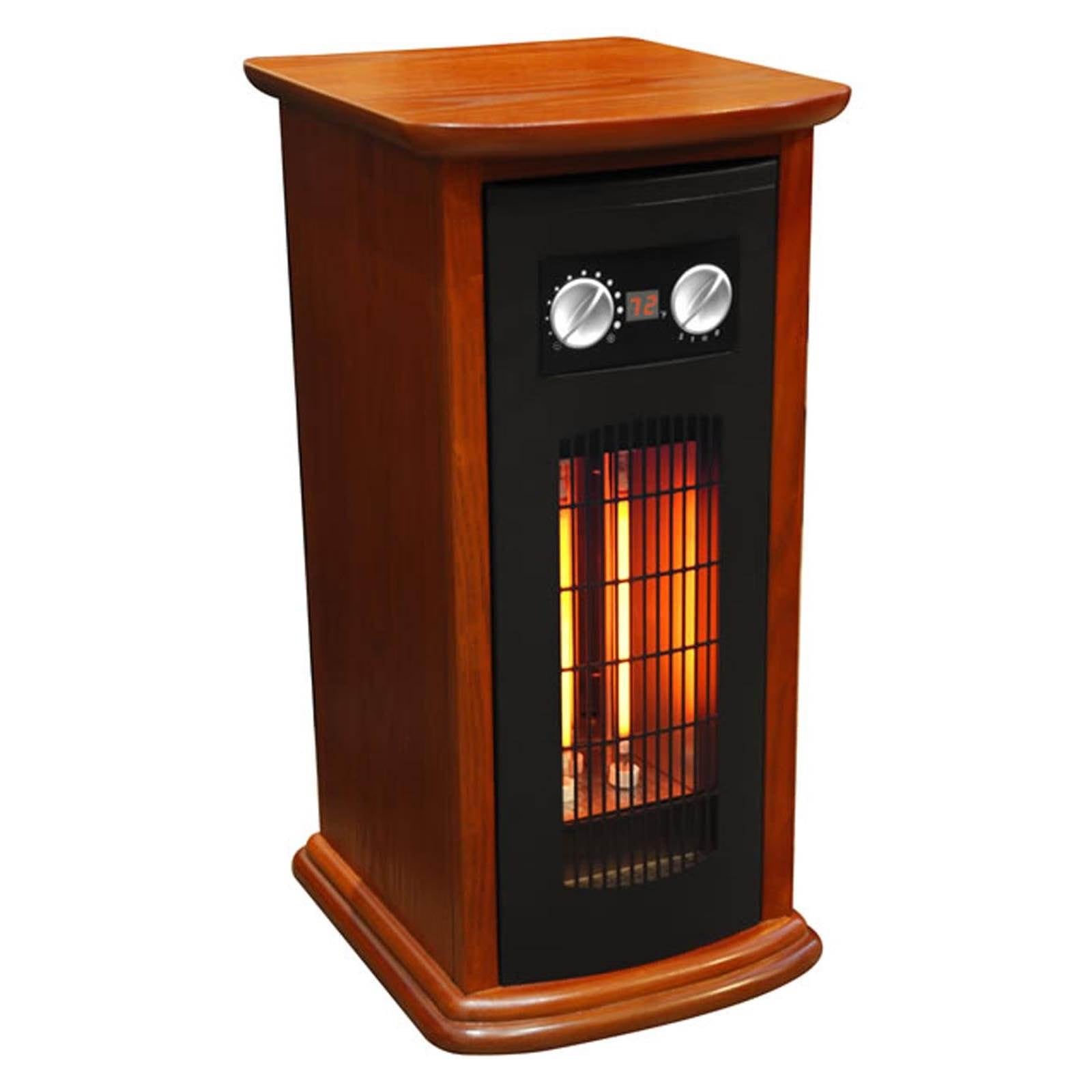 LifeSmart 1500W Medium to Large Room 21" Infrared Space Heater (Broken Knob)