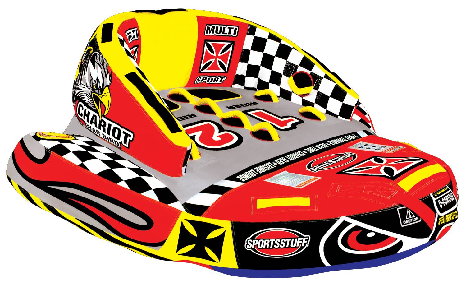 SPORTSSTUFF 53-1780 Chariot Warbird 2 Double Rider Towable | Open Box