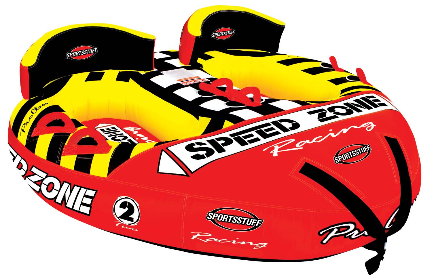 SPORTSSTUFF 53-1931 Speedzone 2 Double Rider Towable Inflatable Tube - Open Box