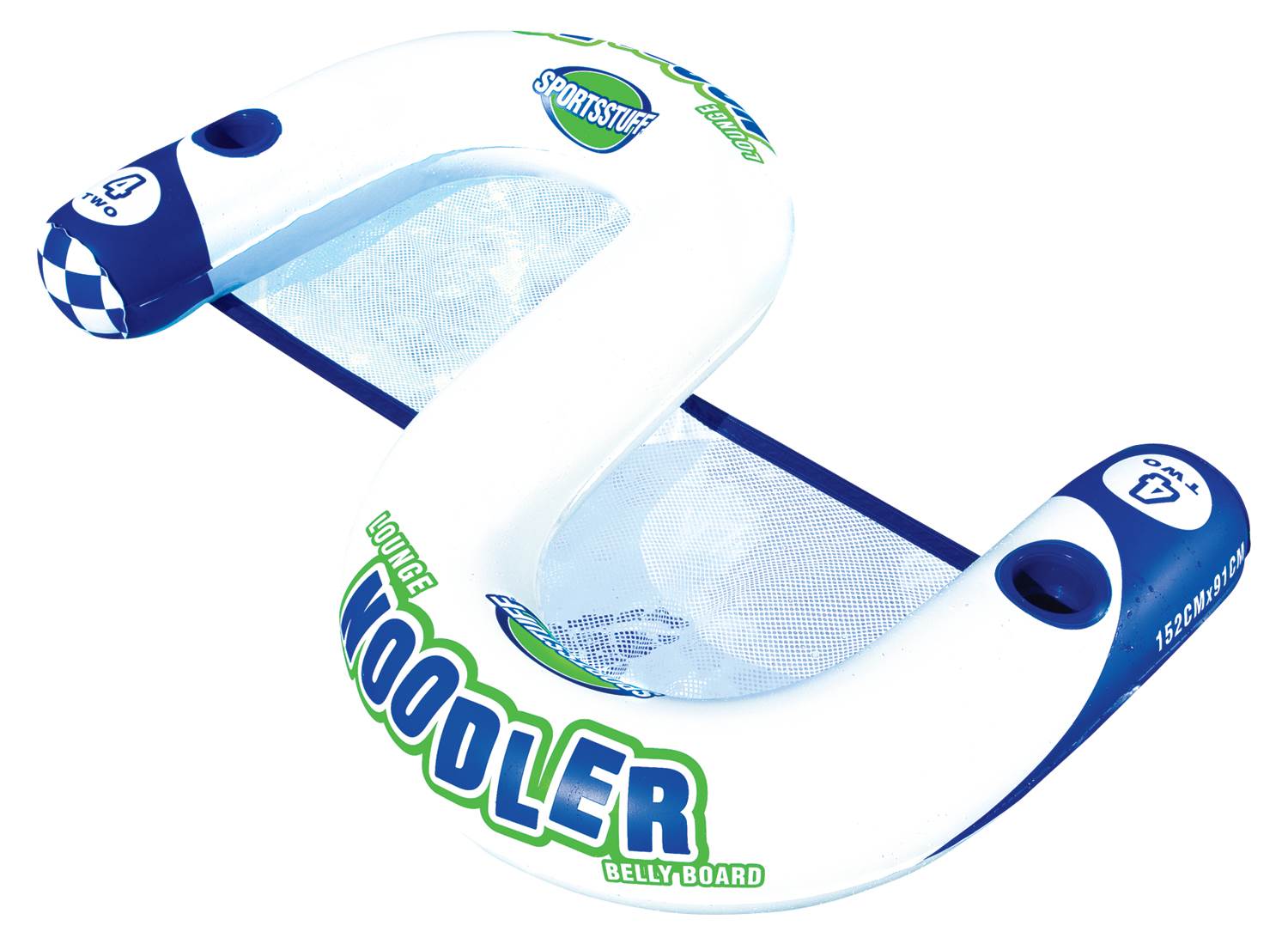 NEW SPORTSSTUFF Noodler 2 Person Pool N' Beach Lounge Lake Float Raft (Used)