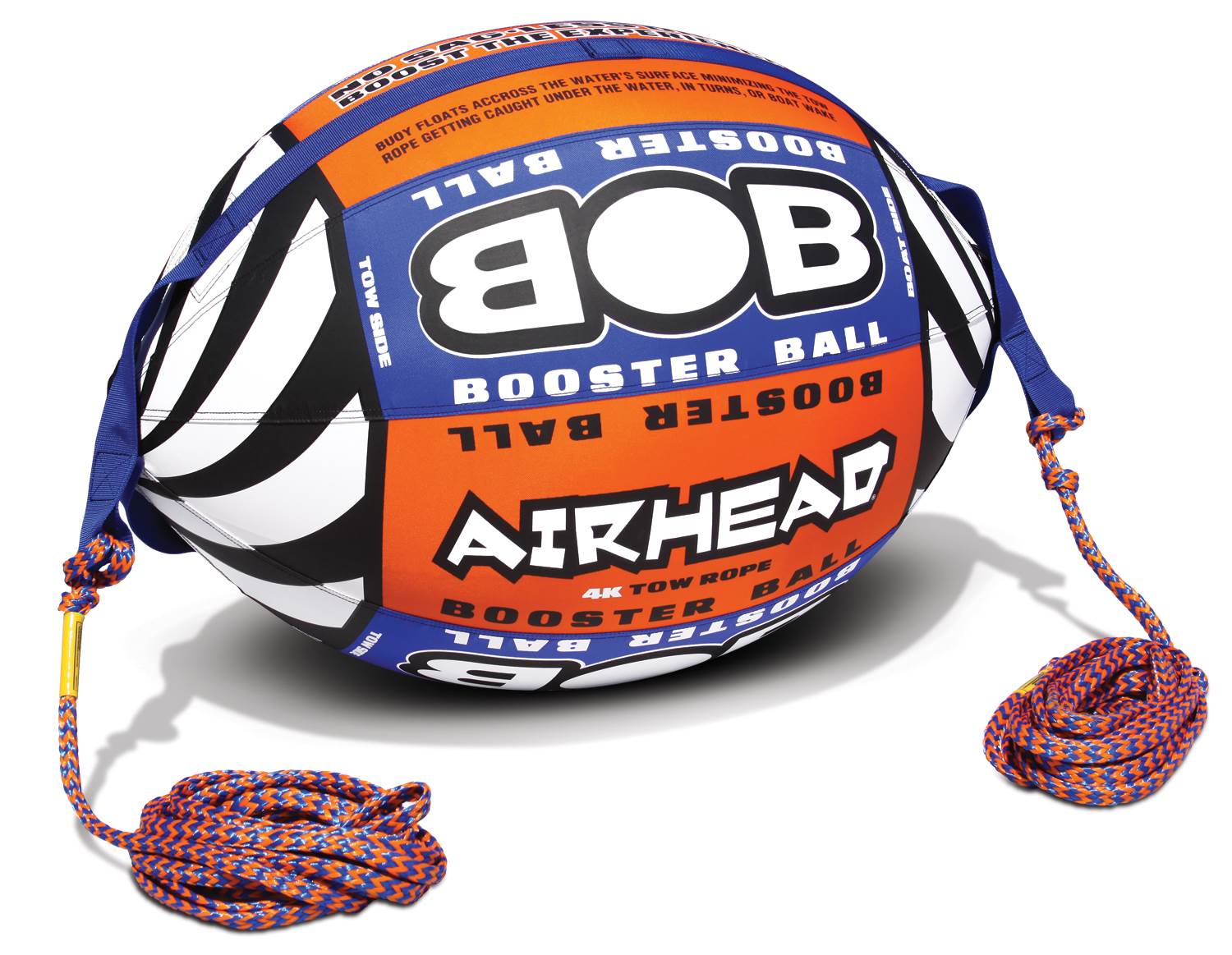 AIRHEAD AHBOB-1 Bob Tow Rope Inflatable Buoy Booster Ball Lake Towables (Used)