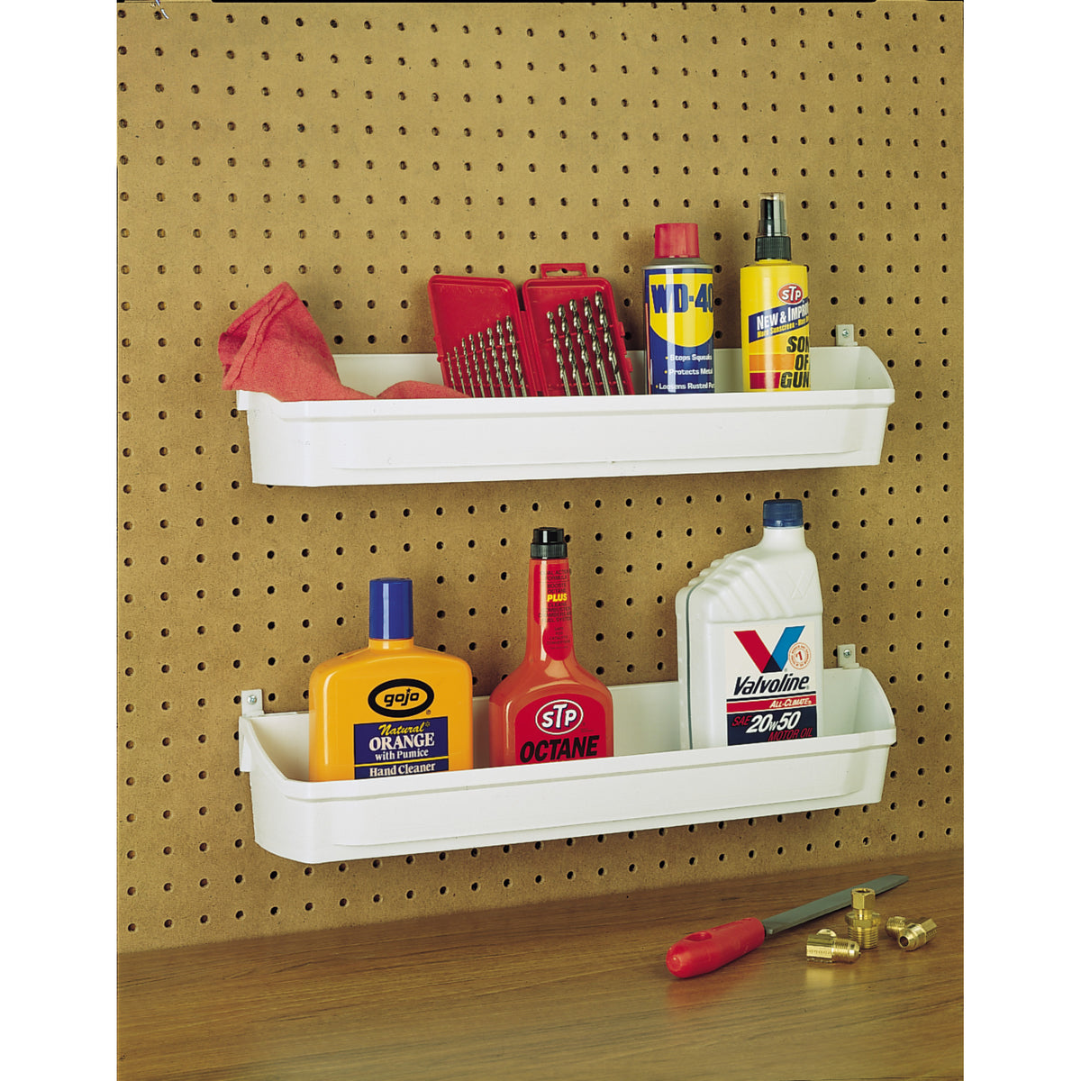 Rev-A-Shelf 6232-14-11-52-U-A 14" Cabinet Door Storage Bin (Set of 2) (Open Box)