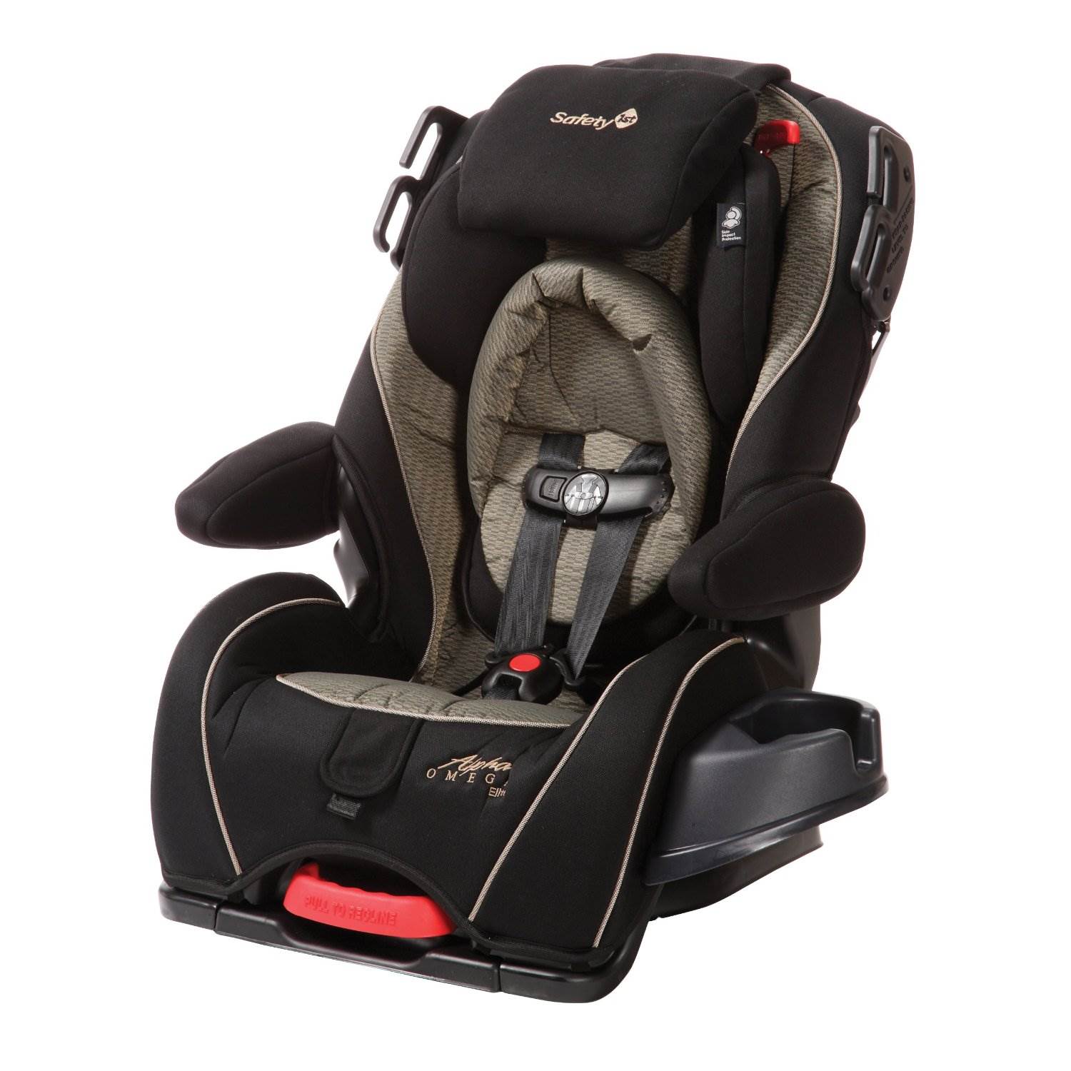 Safety 1st Alpha Omega Elite Convertible 3-in-1 Baby Car Seat - Sand (Open Box)