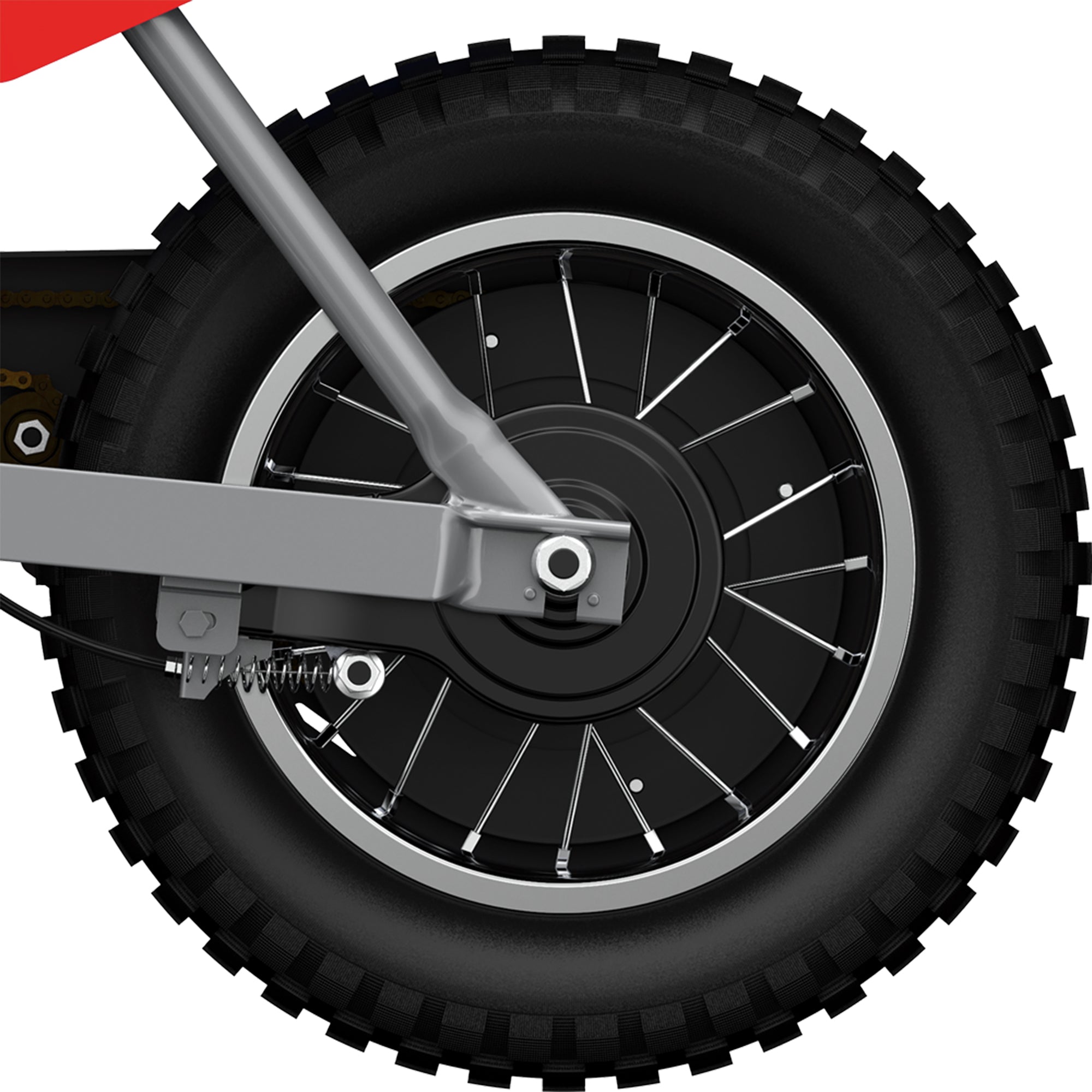 Razor MX350 Dirt Rocket 24V Electric Motorcycle Bike - Red (Open Box)