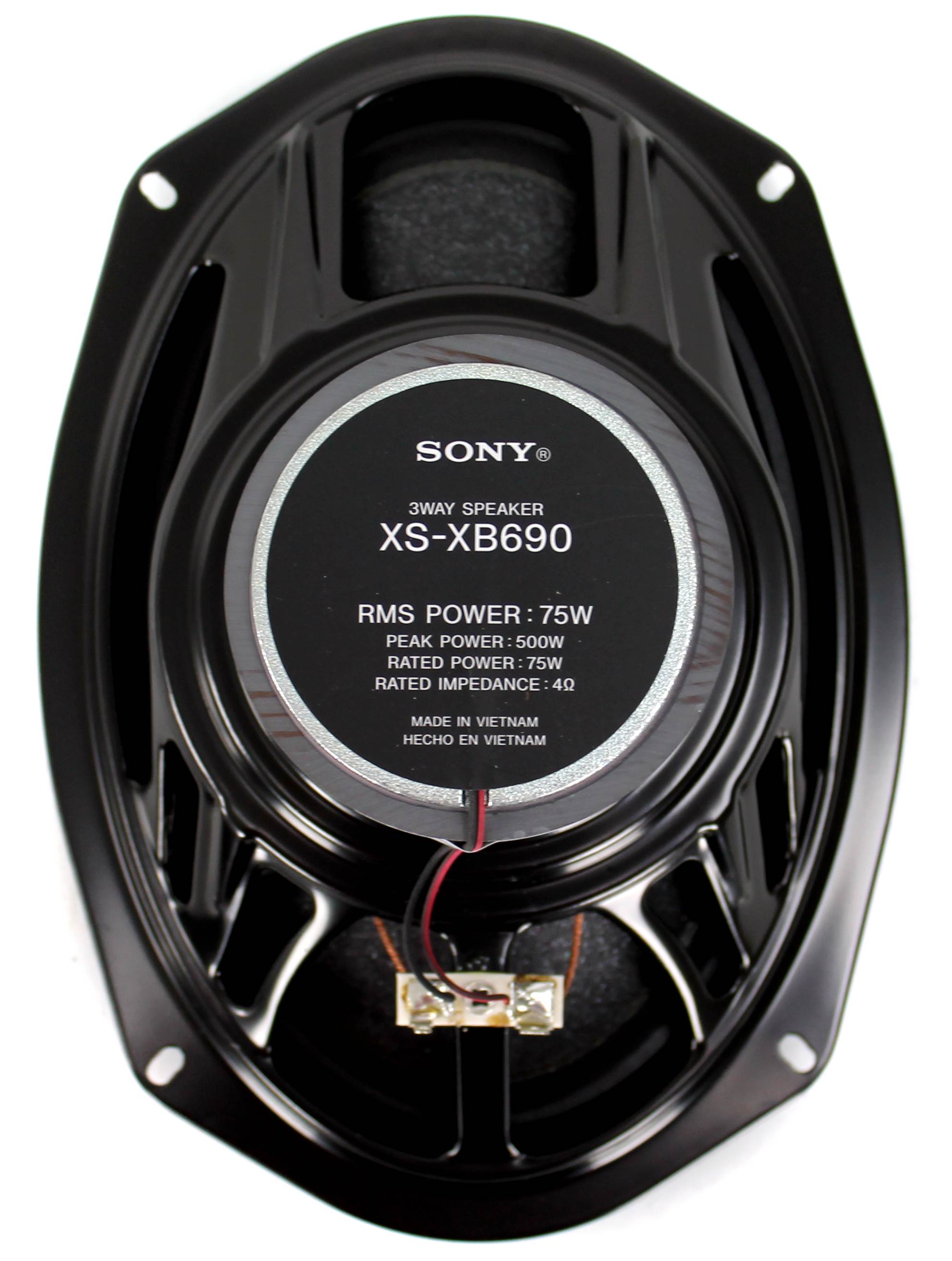 2) Sony XS-XB690 6x9" 500W 3 Way Car Coaxial Speakers Audio Stereo (Open Box)