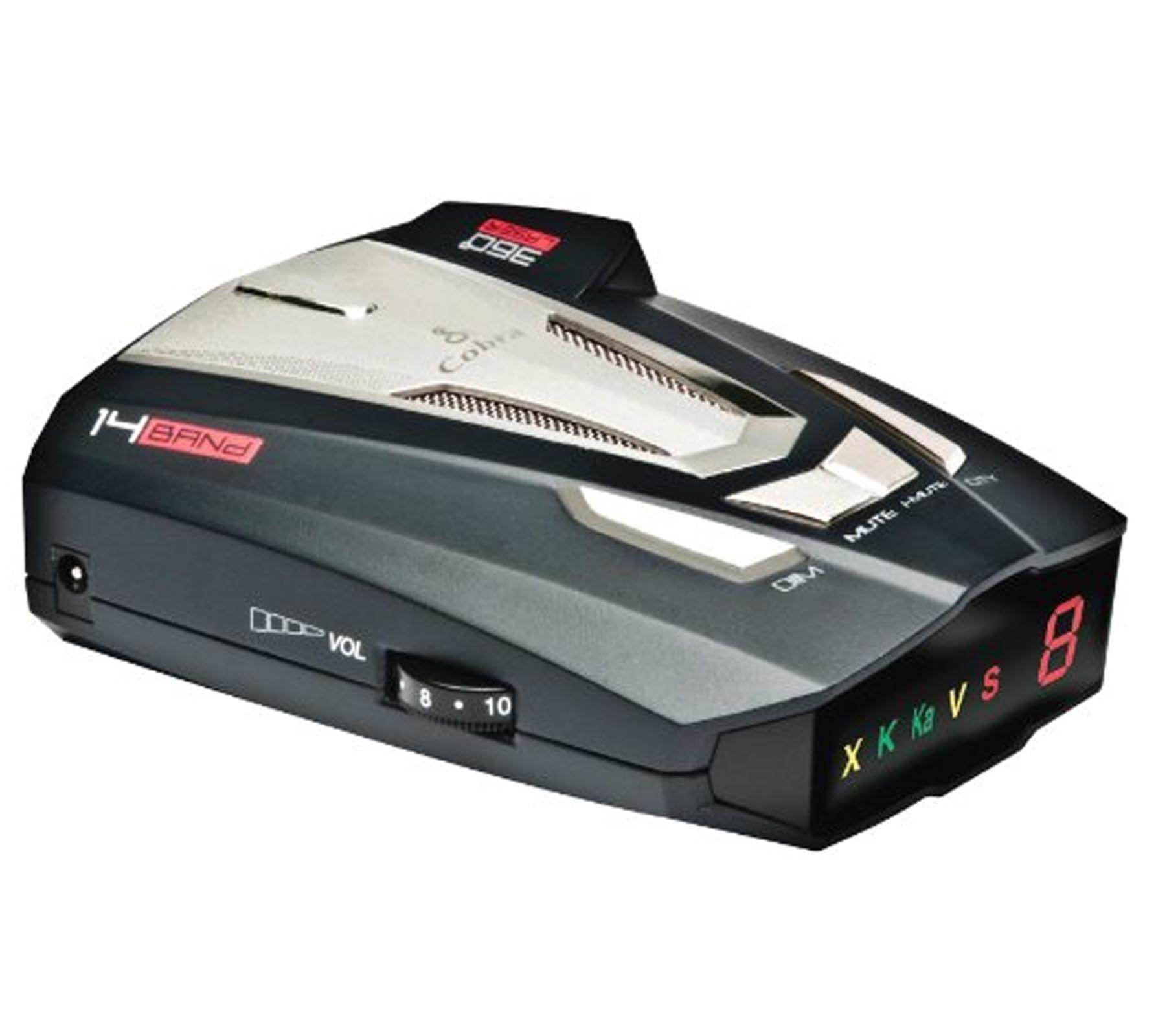 Cobra 14 Band Police Cop Radar Laser Detector w/LaserEye | XRS-888 (Open Box)