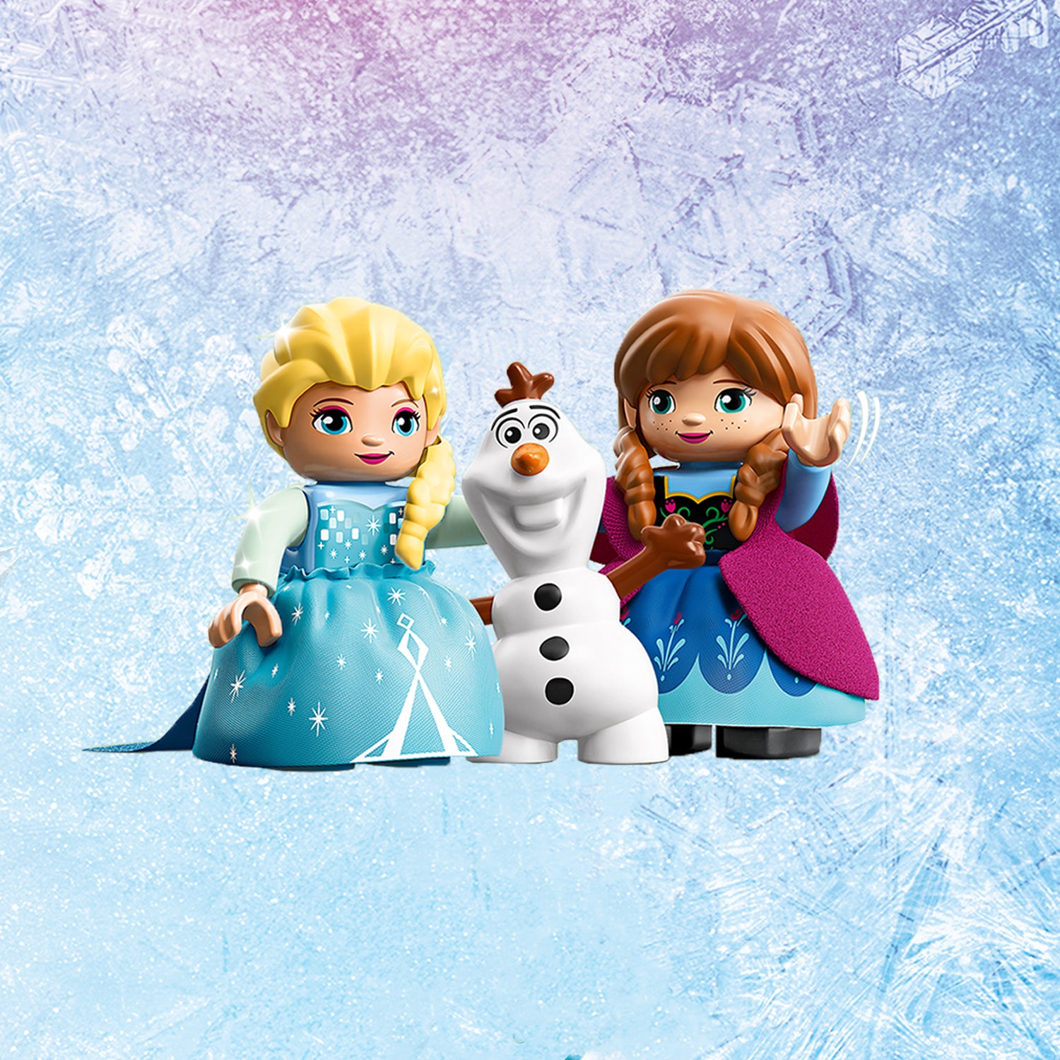 LEGO DUPLO 10899 Disney Frozen Ice Castle Building Kit 59 Pieces w/ 3 Figures