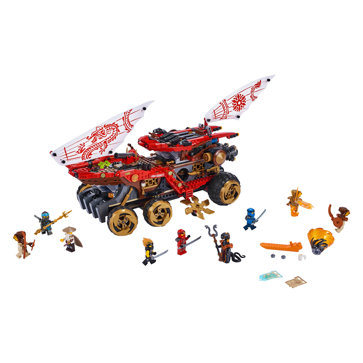 LEGO 70677 Land Bounty Truck Building Set w/ 9 Minifigures (1178 Pc.) (Open Box)