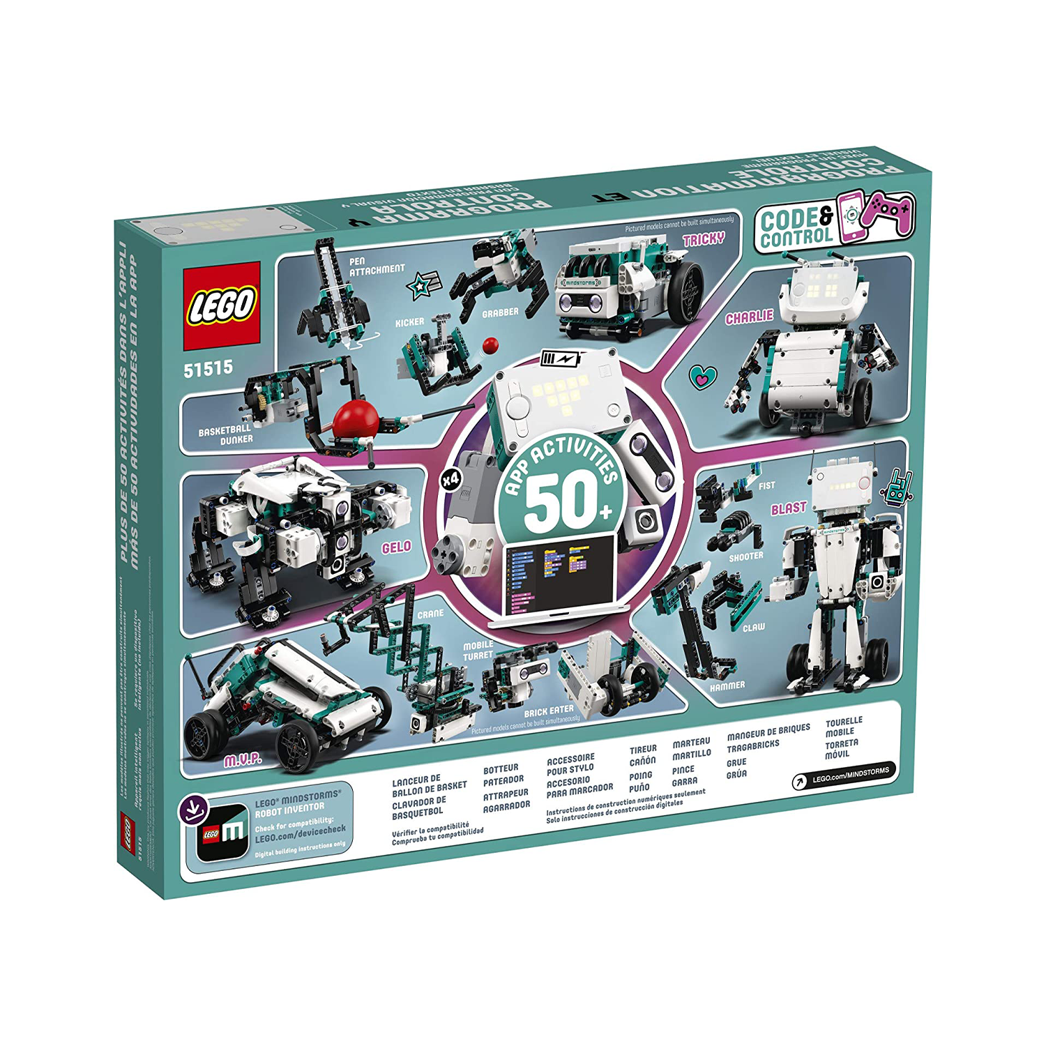 LEGO MINDSTORMS Robot Inventor 51515 949 Pieces Block Building Set STEM Kids Toy