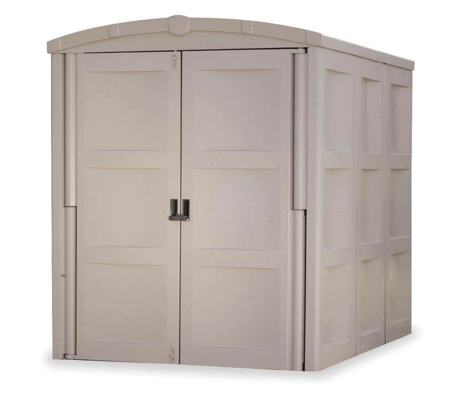 Suncast GS9000 Large Outdoor Vertical Shed Storage Building 200 Cu Ft - Open Box