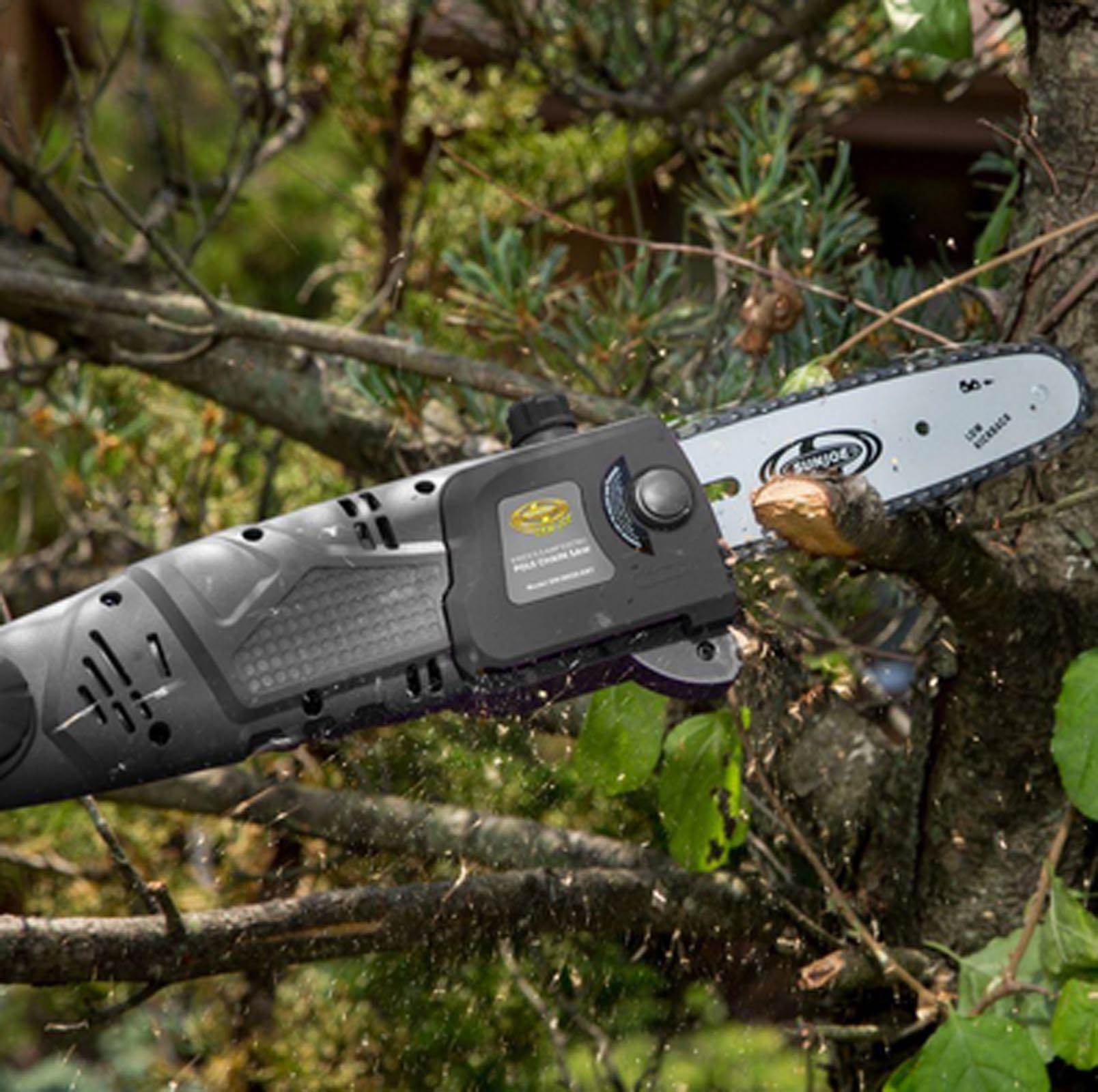 Sun Joe Chainsaw SWJ802E 6.5-Amp 8-Inch Electric Pole Chain Saw - Open Box
