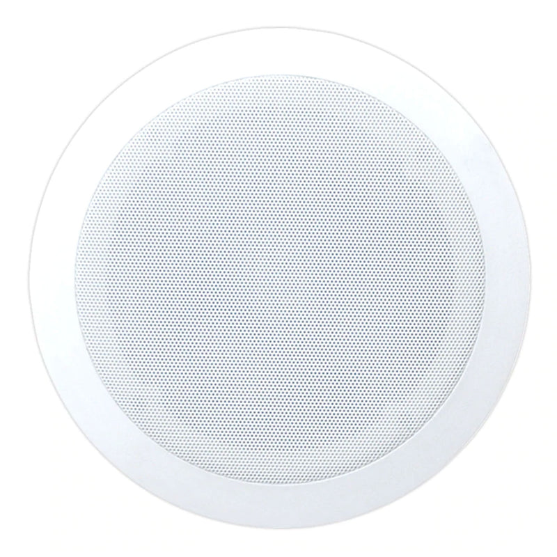 2) NEW Pyle PDIC51RD 5.25 Inch Round White In Ceiling Wall Flush Speakers Pair