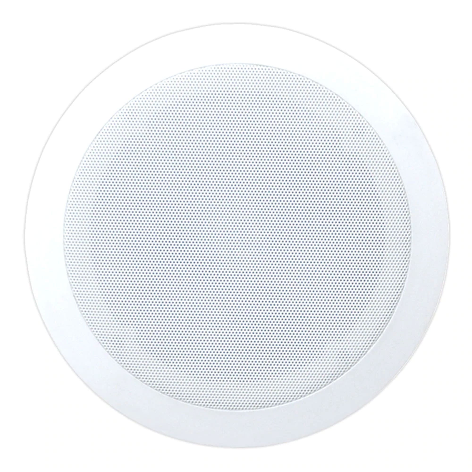 Pyle 5.25 Inch Round White In Ceiling Wall Flush Speakers Pair (For Parts) - VMInnovations