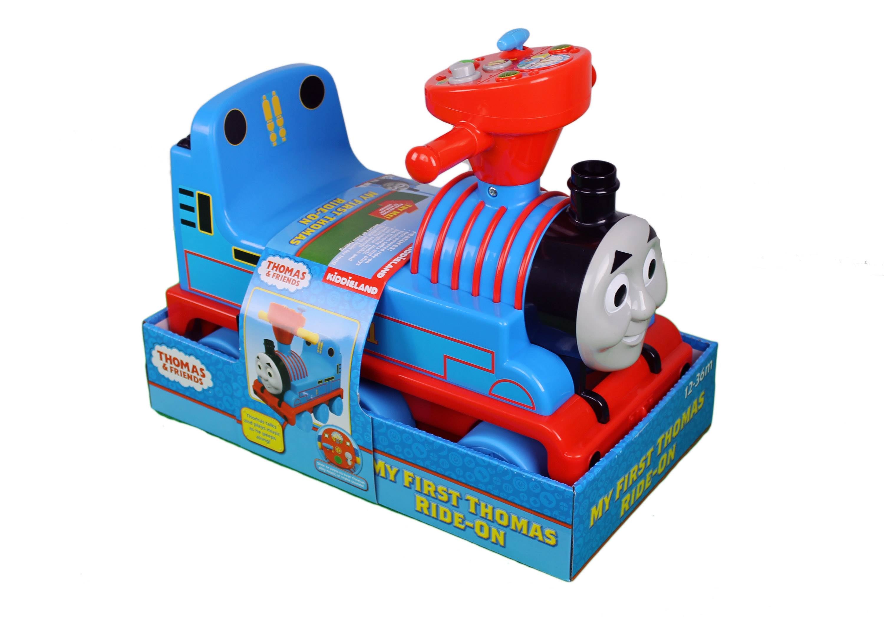 Kiddieland Boys Thomas The Train Toddler Activity Ride-On Push Car (Open Box)