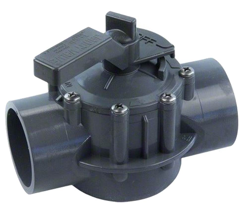Zodiac Jandy 2876 2-2.5" Gray Two Port Pool Spa Valve Replacement (Open Box)