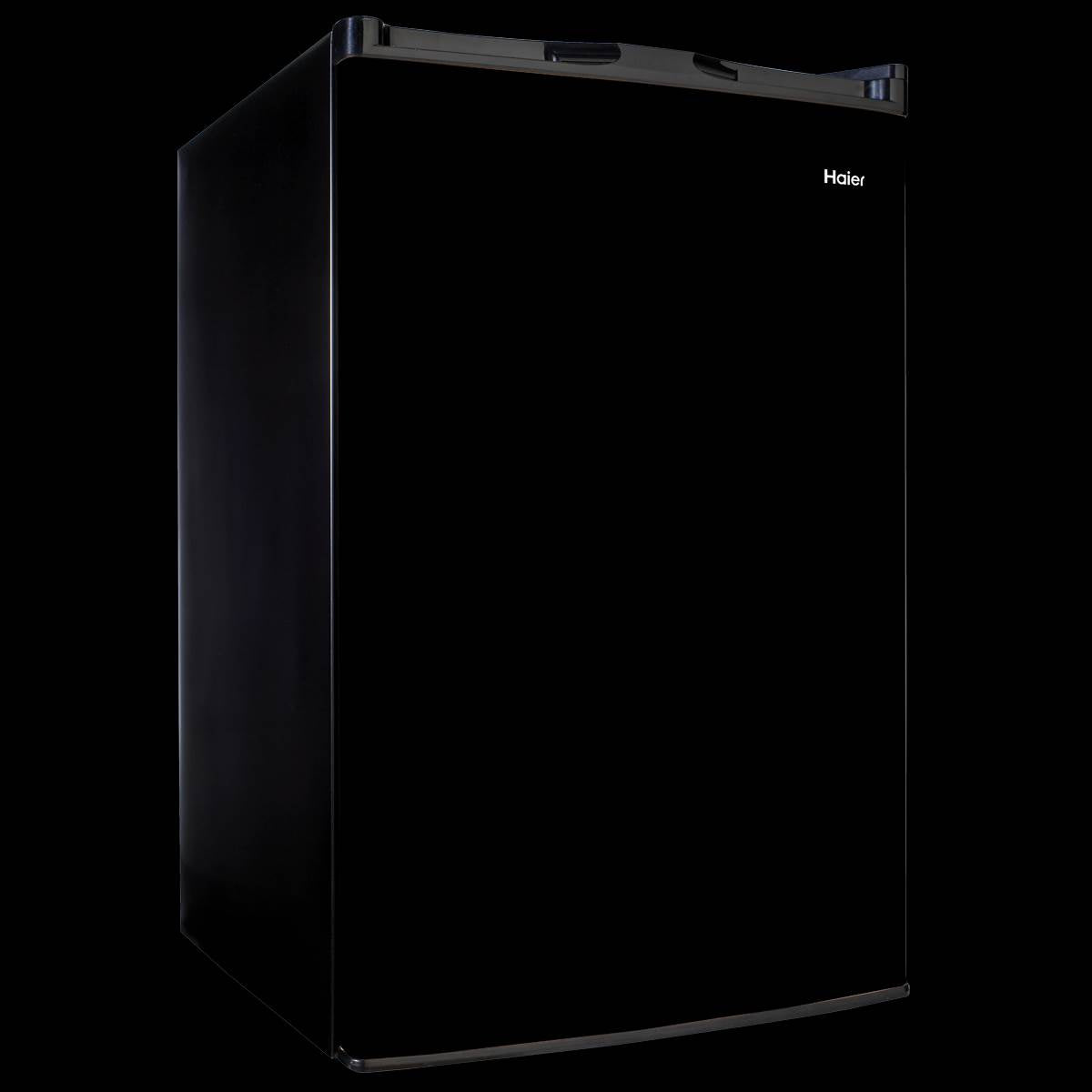 Haier 4.5-Cubic Foot Compact Fridge With Freezer, Black | HC45SG42SB (Open Box)