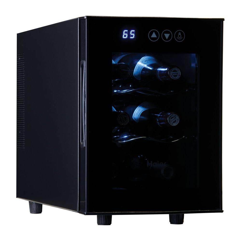 Haier Thermoelectric 6-Bottle Wine Cellar with Electronic Controls (For Parts)