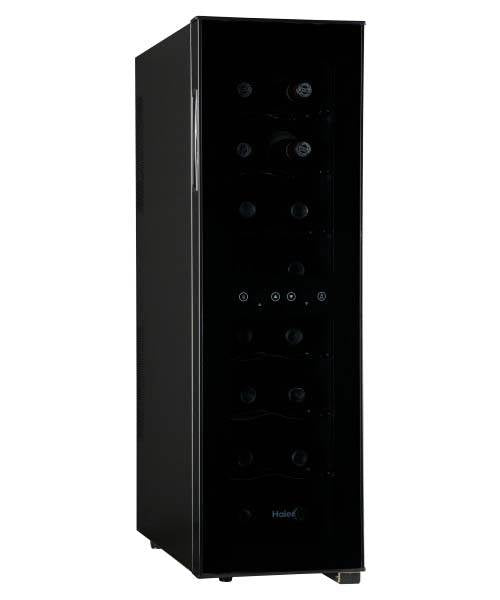 Haier Thermoelectric 16-Bottle Dual Zone Glass Door Wine Fridge (Open Box)