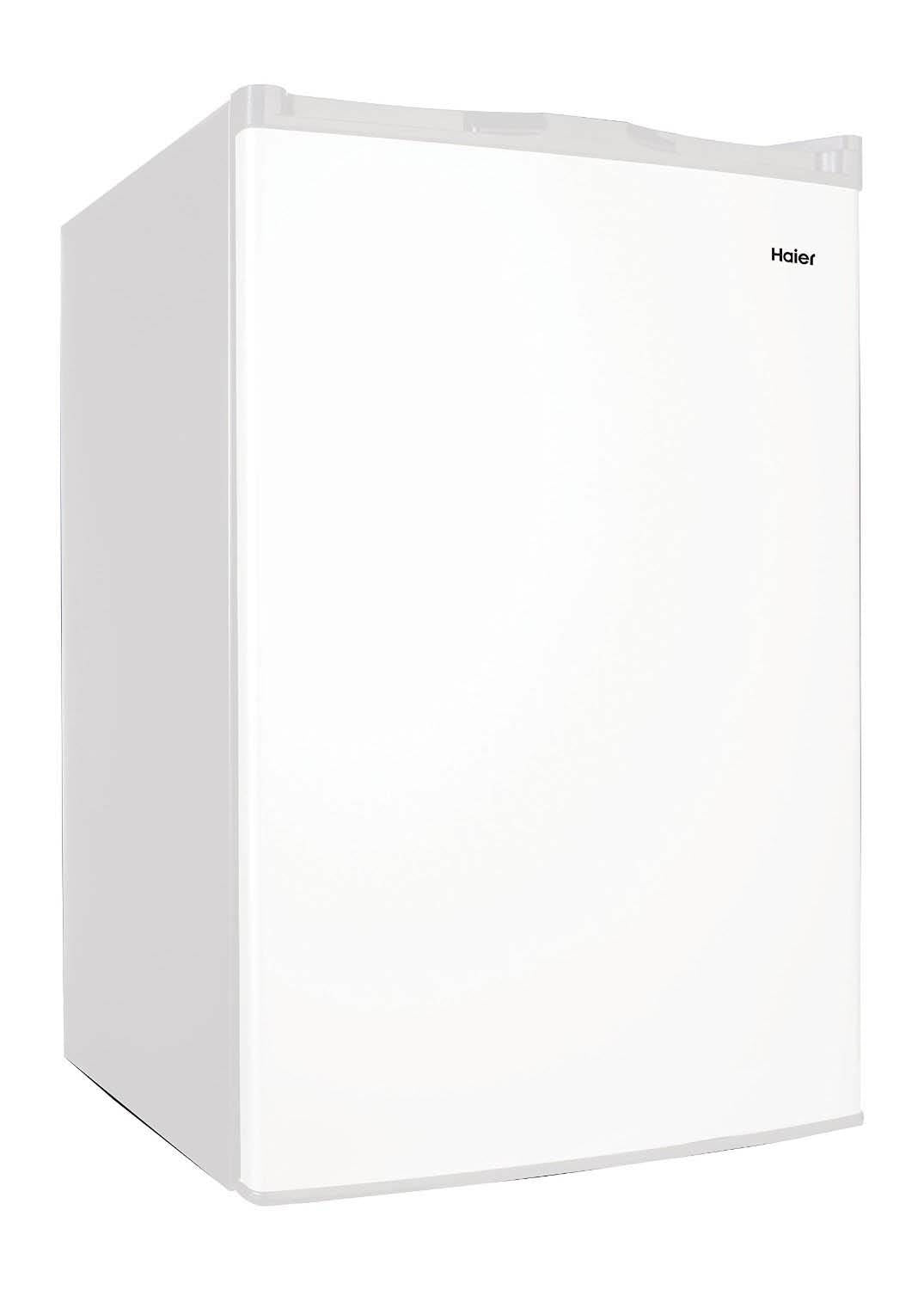 Haier 4.5-Cubic Foot Compact Fridge With Freezer | White (Open Box)