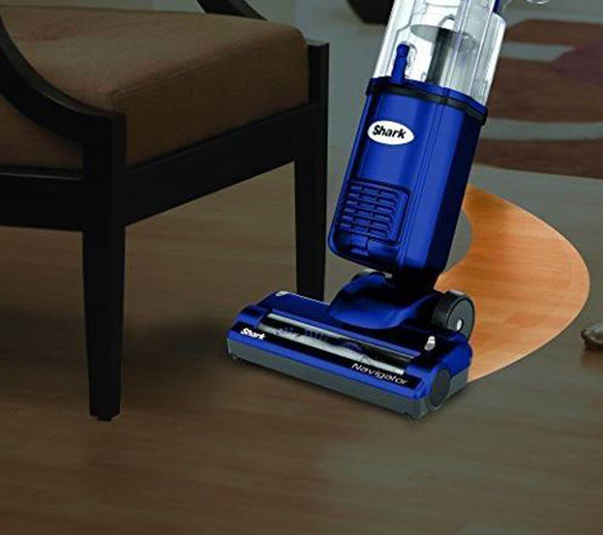 Shark NV105 Navigator Upright Canister Pet Multiple Surface Vacuum Cleaner, Blue