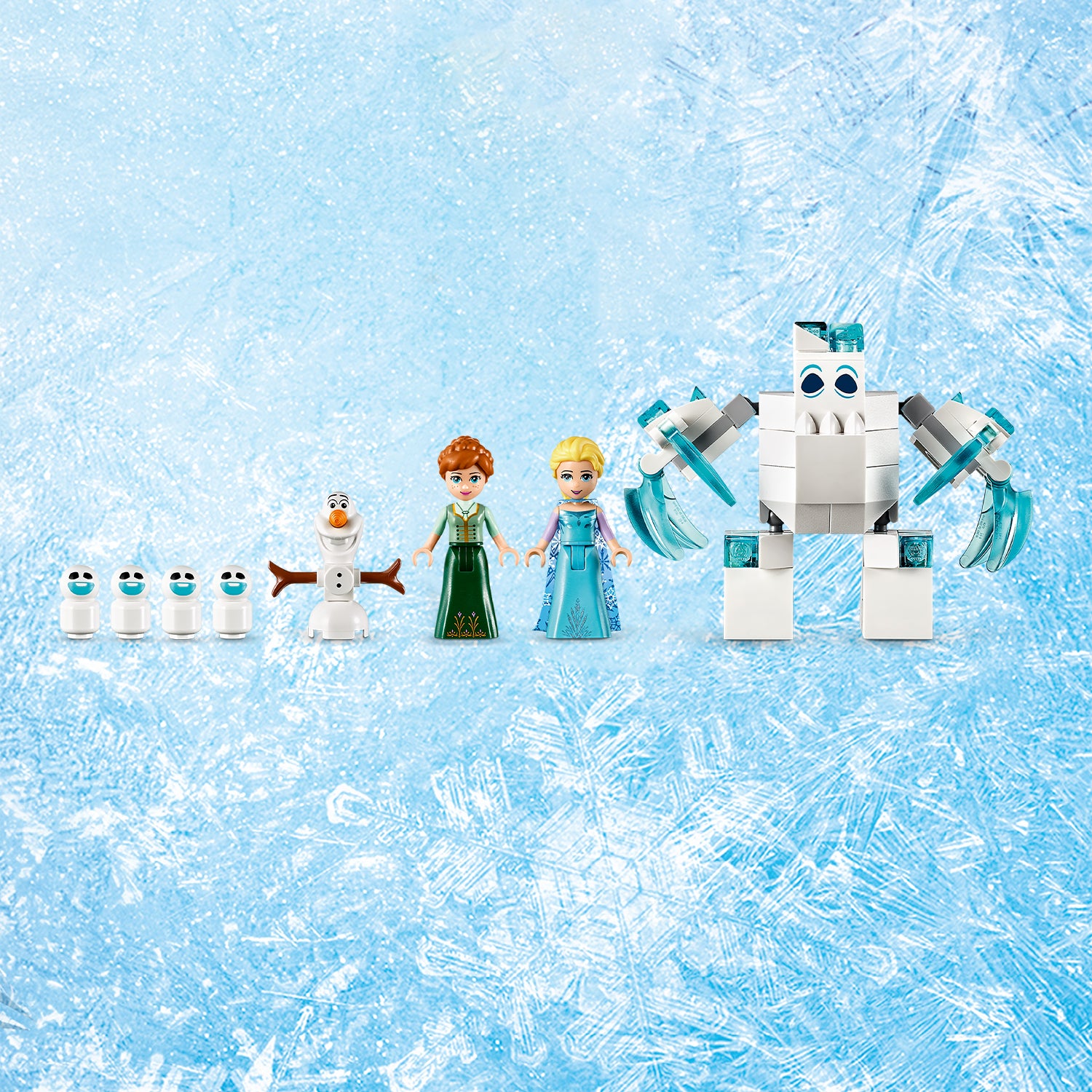 LEGO 43172 Disney Frozen Elsa’s Magical Ice Palace Building Kit w/ 4 Minifigures