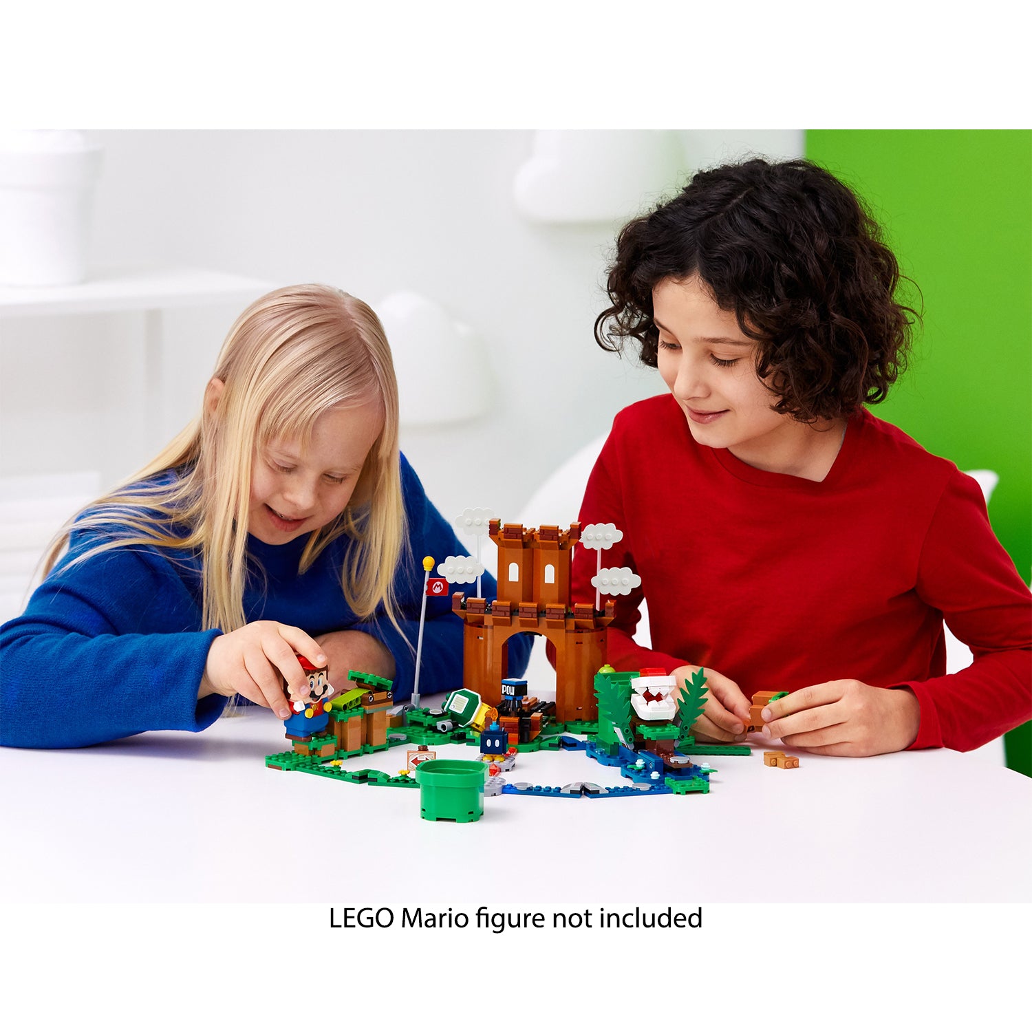 LEGO 71362 Super Mario Guarded Fortress Expansion Set Building Kit (468 Pieces)