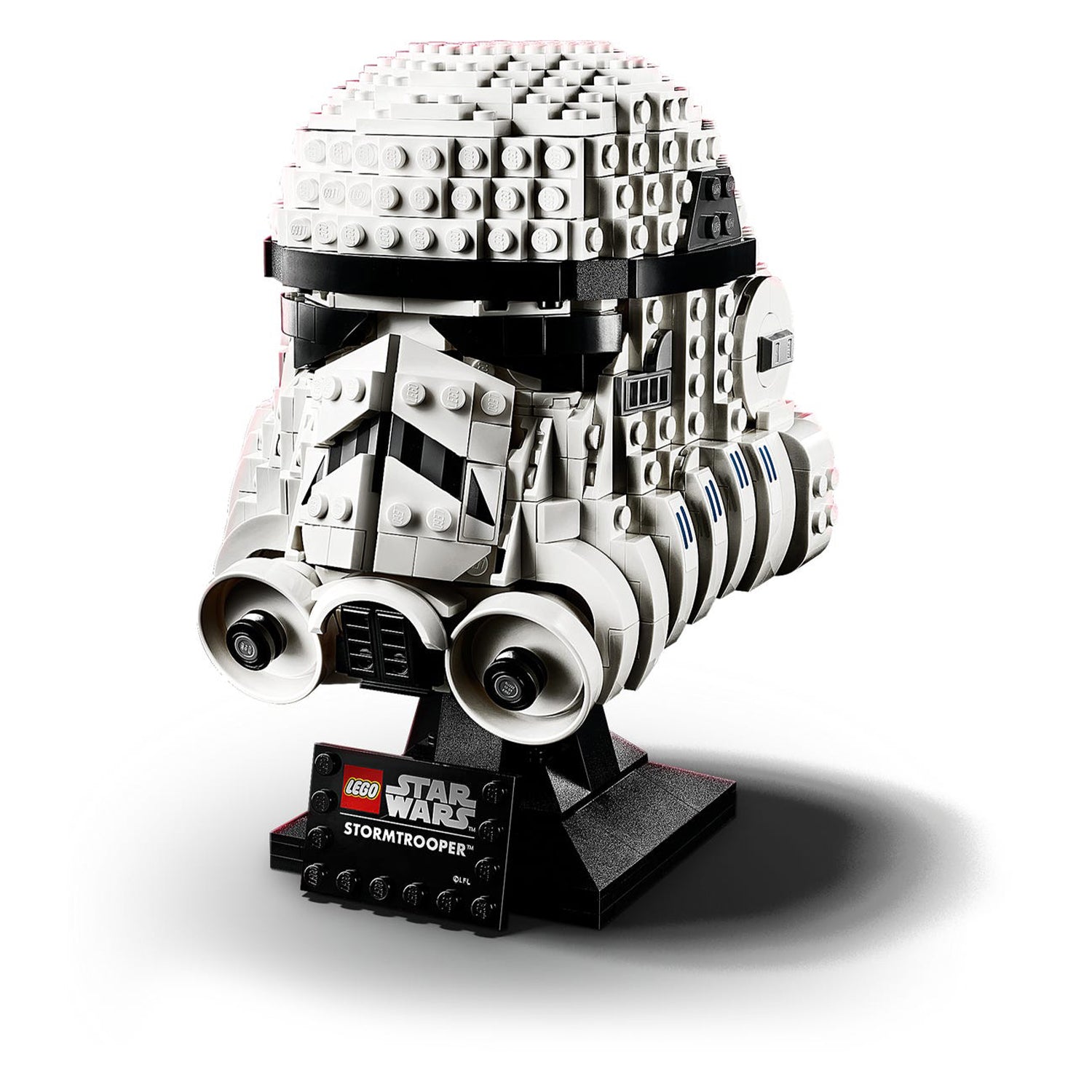 LEGO Star Wars 75276 Stormtrooper Helmet 647 Piece Interlocking Block Model Kit