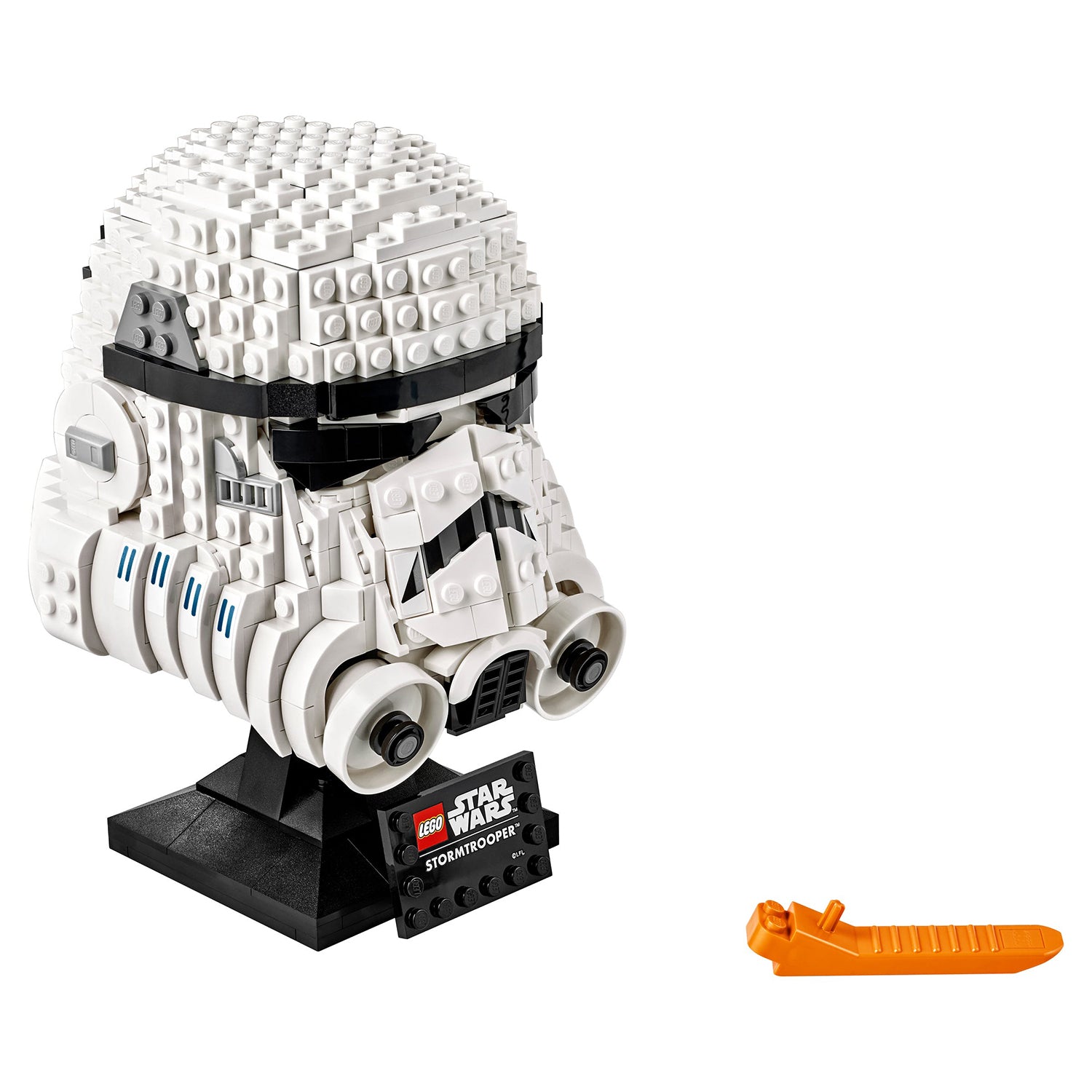 LEGO Star Wars 75276 Stormtrooper Helmet 647 Piece Interlocking Block Model Kit