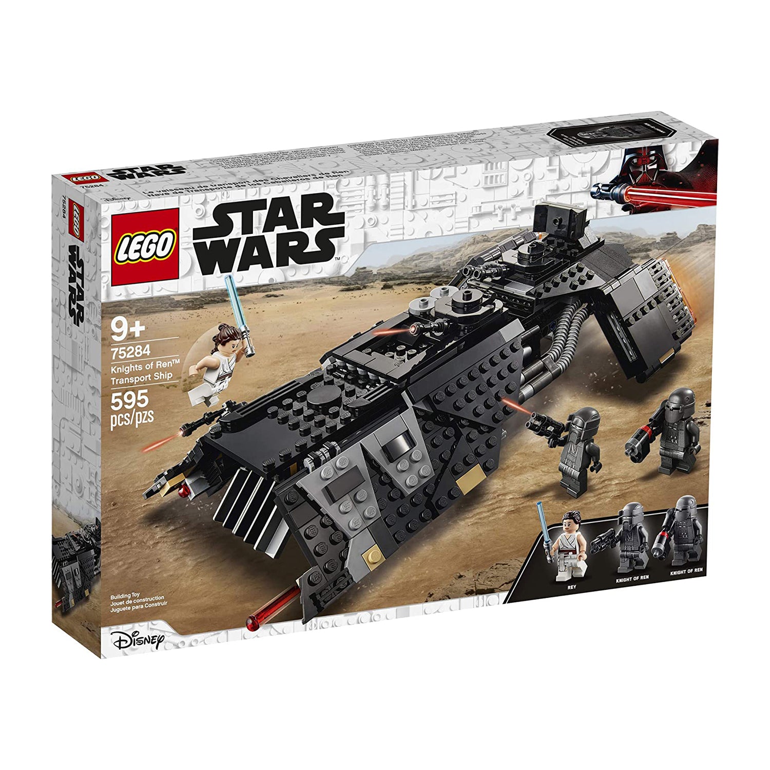 LEGO Star Wars Knights of Ren Ship 595 Piece Block Set for Kids (Open Box)