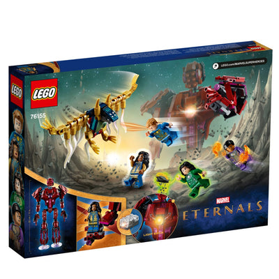 LEGO 76155 Marvel The Eternals In Arishem’s Shadow 493 Piece Build Set, Age 7+