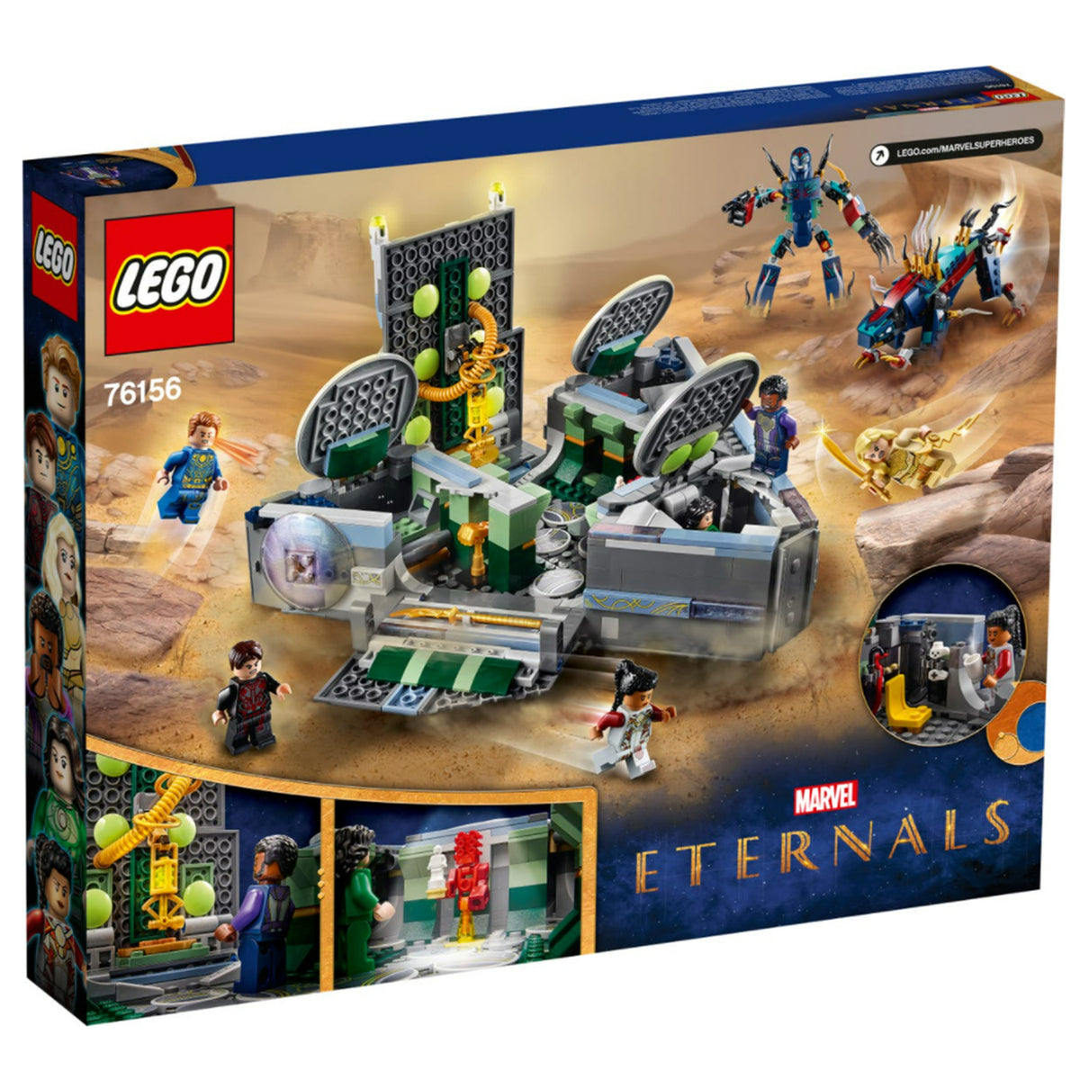 Marvel Rise of the Domo 1040 Piece Block Building Set for Ages 8 & Up (Open Box)