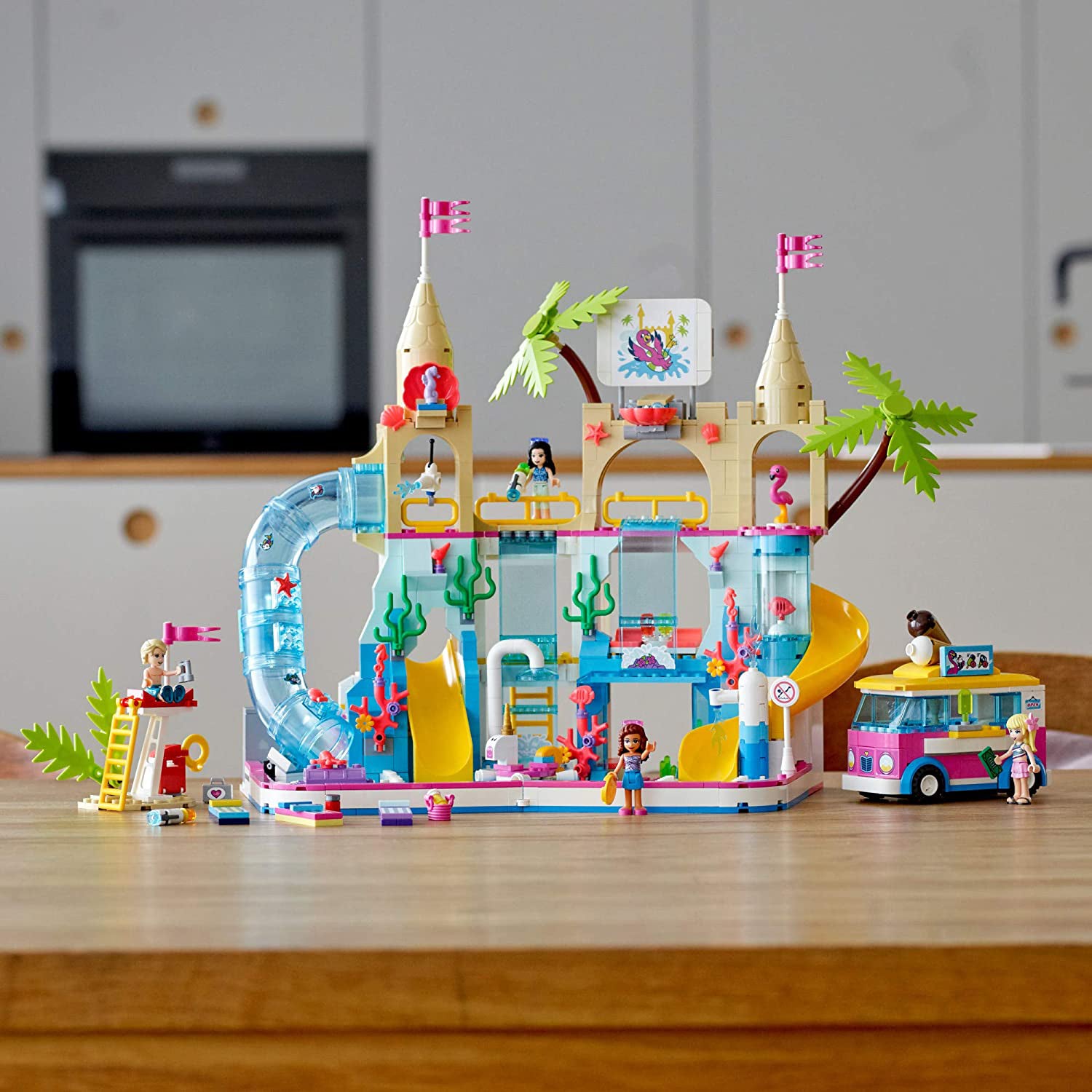LEGO Friends 41430 Summer Fun Water Park Block Building Playset (1001 Pieces)