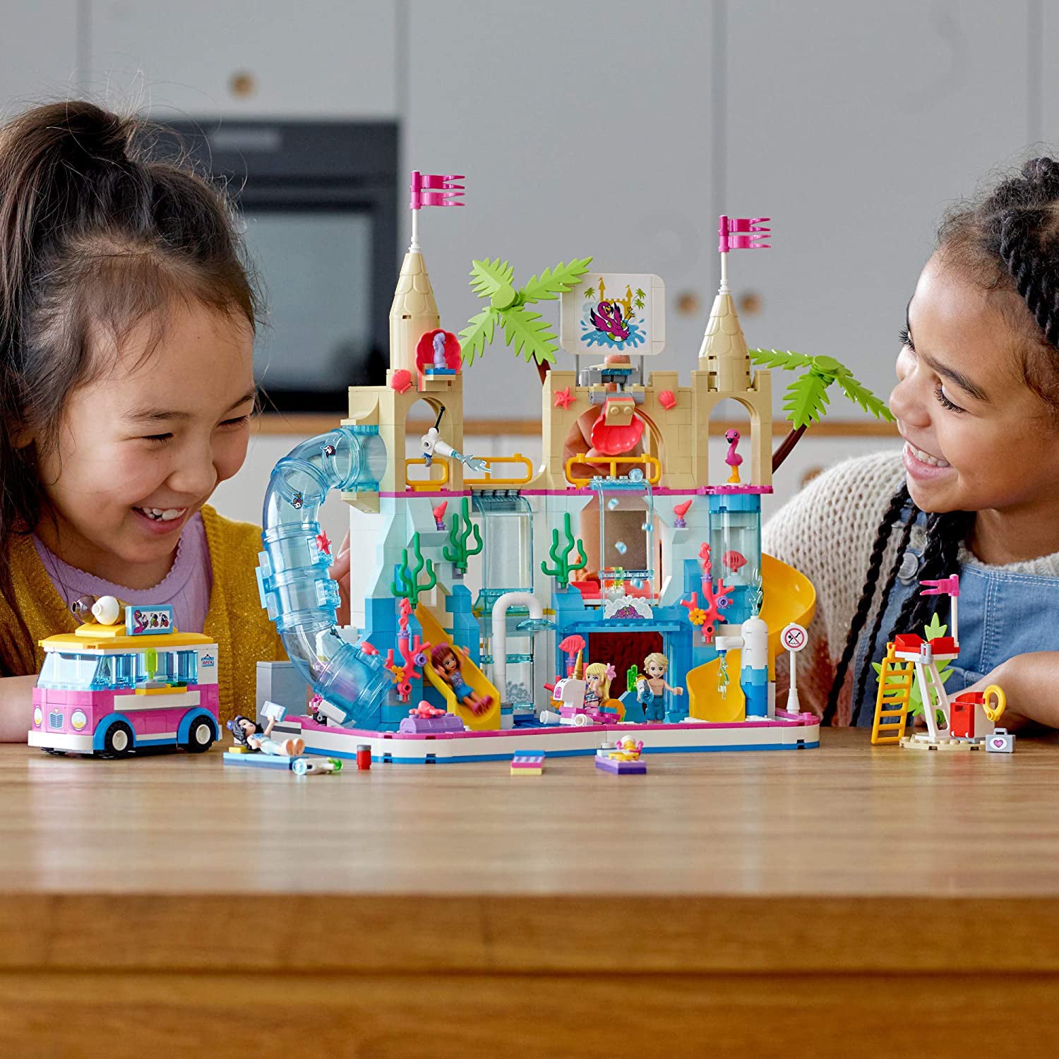 LEGO Friends 41430 Summer Fun Water Park Block Building Playset (1001 Pieces)