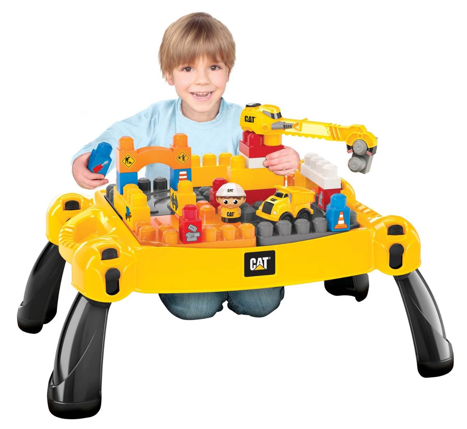 Mattel Mega Bloks First Builders™ Build 'n Learn Caterpillar Table - Open Box