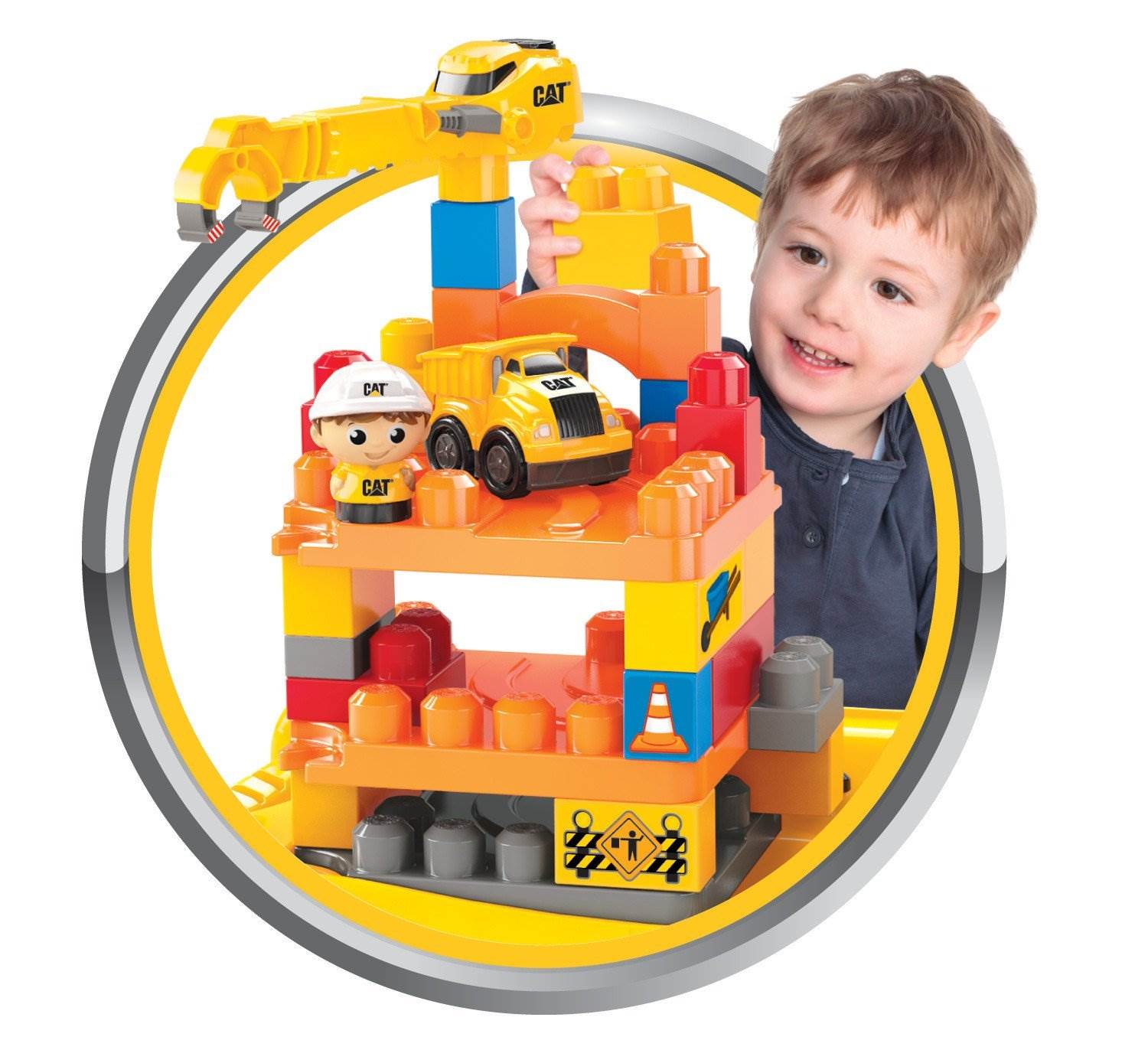 Mattel Mega Bloks First Builders™ Build 'n Learn Caterpillar Table - Open Box