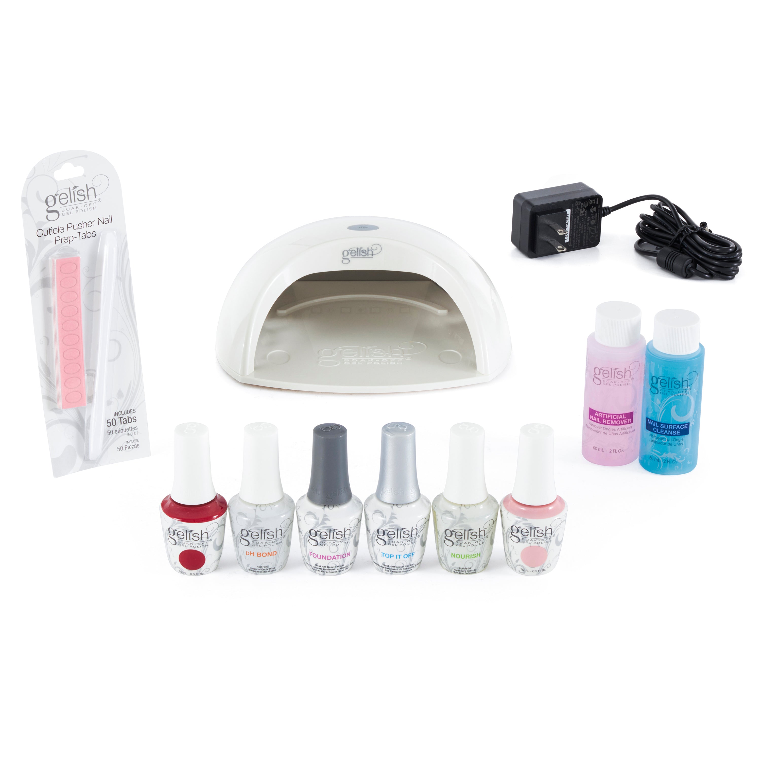Gelish Dynamic Duo Base & Top It Off Sealer with Pro Kit Professional Polish Set - VMInnovations