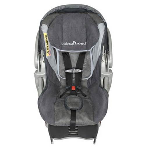 Baby Trend Flex Loc Infant Baby Car Seat with Base - Grey Mist-Open box