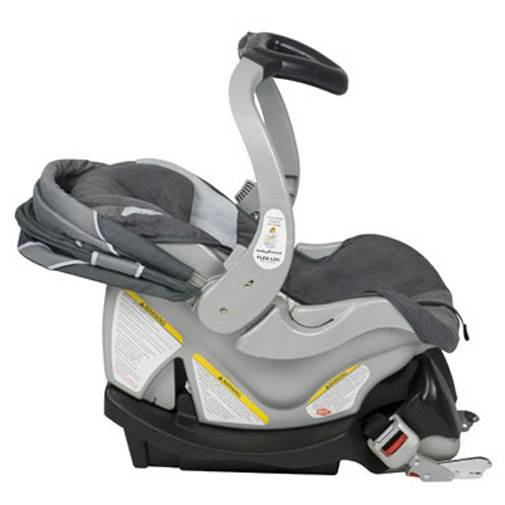 Baby Trend Flex Loc Infant Baby Car Seat with Base - Grey Mist-Open box