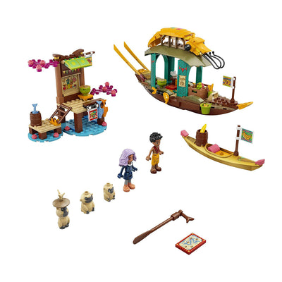LEGO Disney's Raya Boun’s Boat Imaginative Toy Building Kit, for Ages 6 and Up