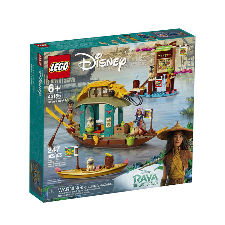 LEGO Disney's Raya Boun’s Boat Imaginative Toy Building Kit, for Ages 6 and Up - VMInnovations