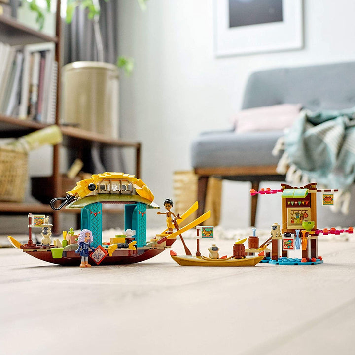LEGO Disney's Raya Boun’s Boat Imaginative Toy Building Kit, for Ages 6 and Up - VMInnovations